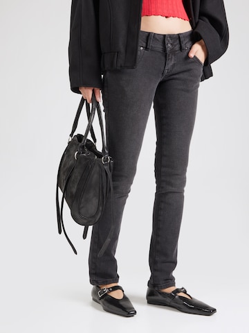 Skinny Jeans 'Molly' di LTB in nero: frontale