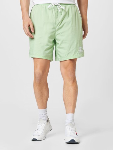 Regular Pantalon Starter Black Label en vert : devant