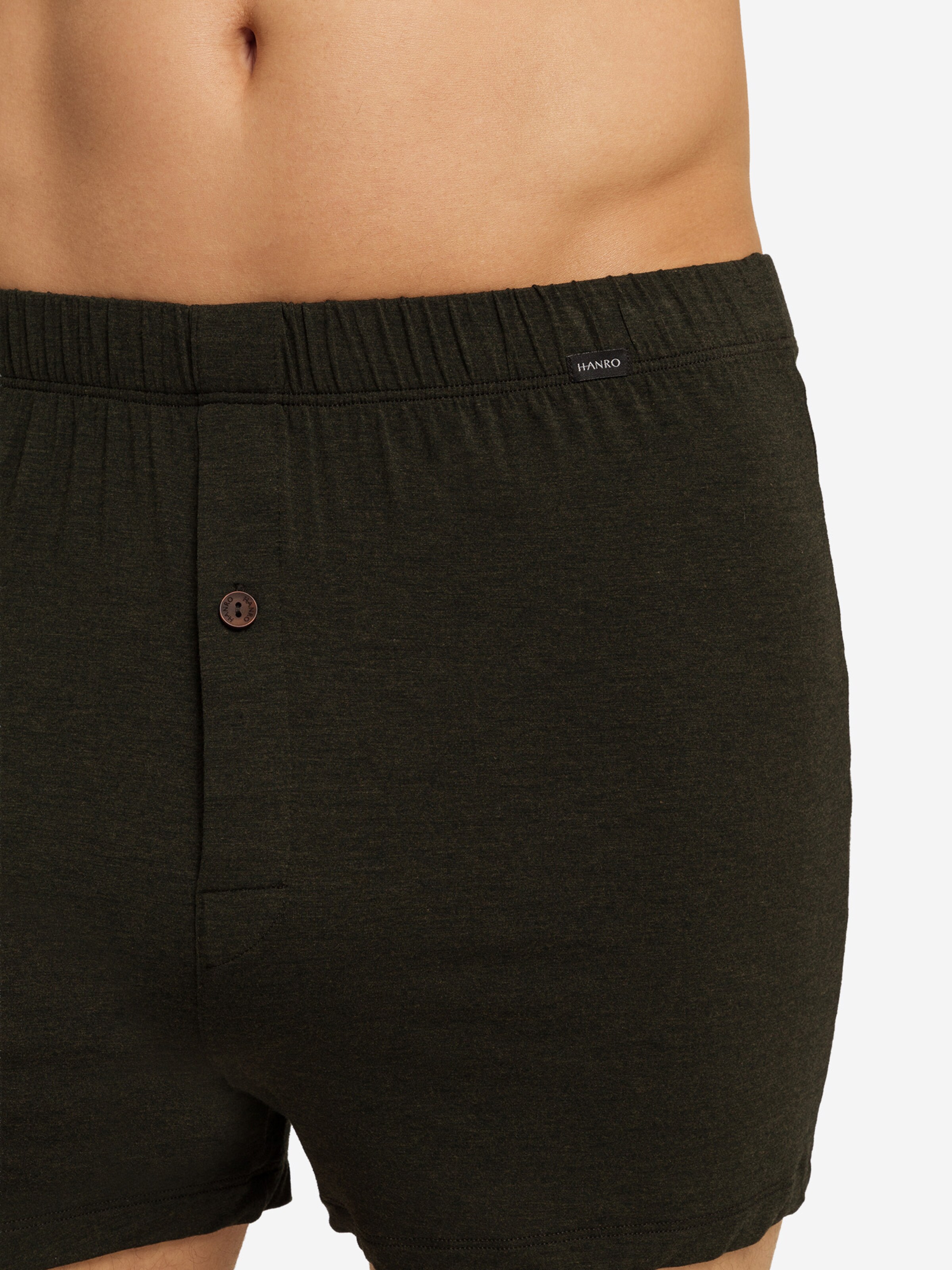 Hanro Boxer shorts ' Casuals Daywear ' in Black