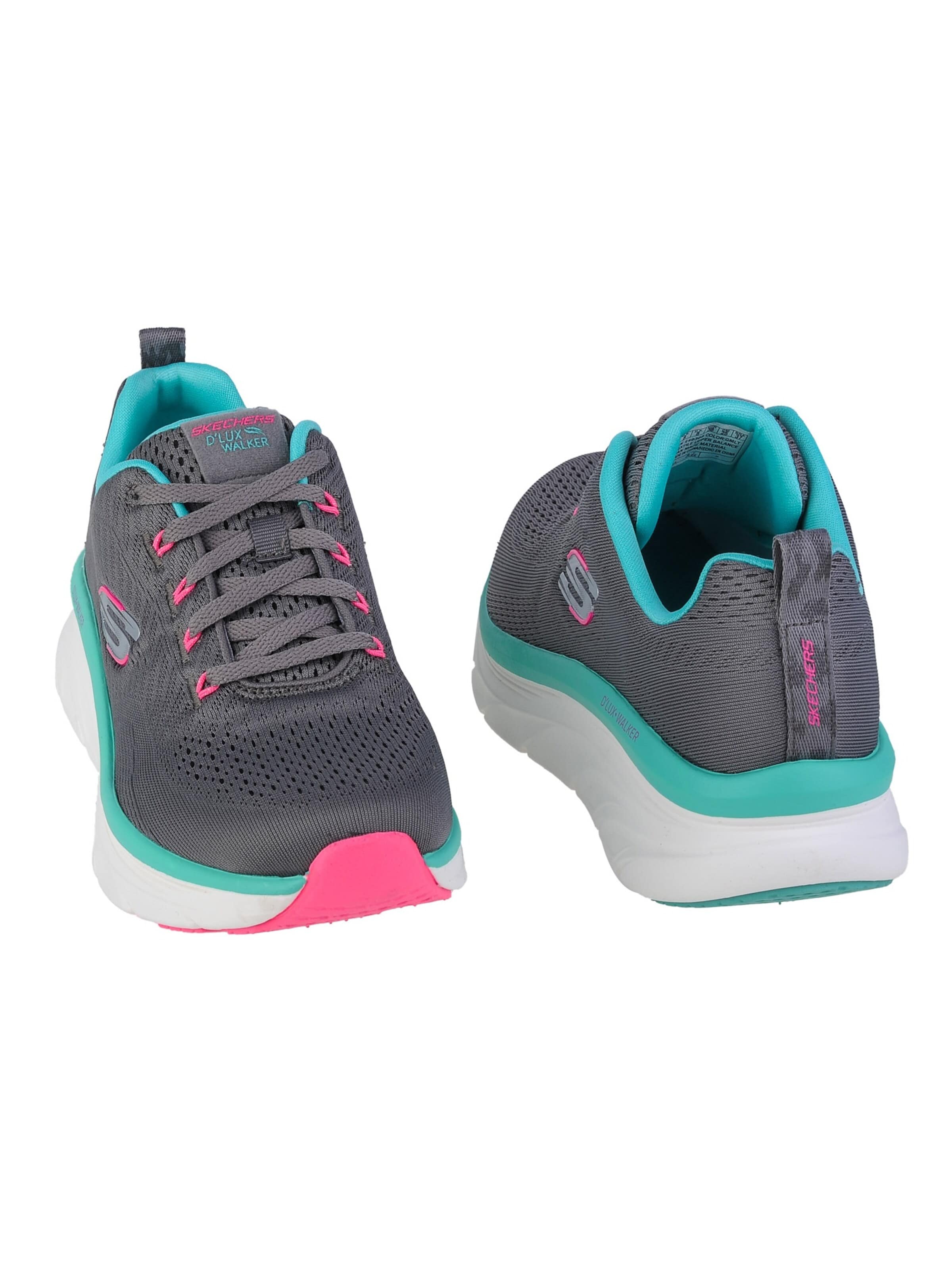 Slip on 'D'Lux Walker - Fresh Finesse' SKECHERS en gris