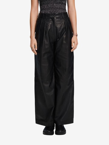 ESPRIT Regular Pants in Black: front