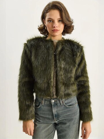 Bianco Lucci - Casaco meia-estação em verde: frente