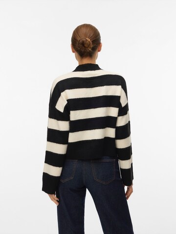 VERO MODA Sweter 'VMInez' w kolorze czarny