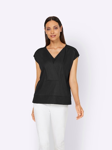 heine - Camiseta en negro: frente