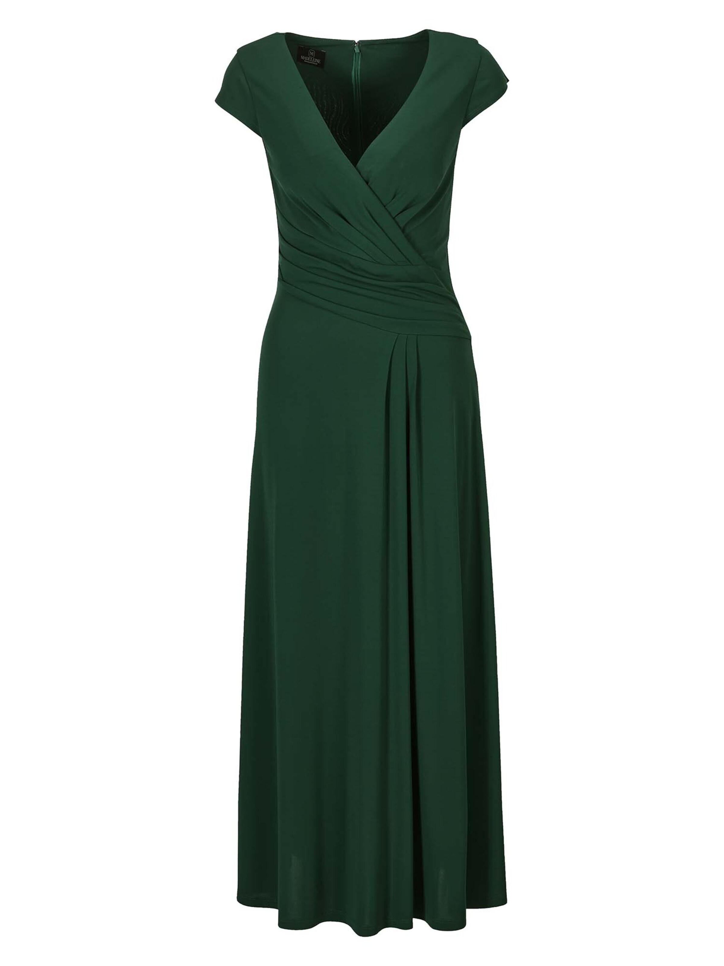 MADELEINE Kleid in Grün: Vorderseite