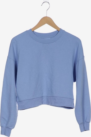 Pull&Bear Sweatshirt & Zip-Up Hoodie in S in Blue: front