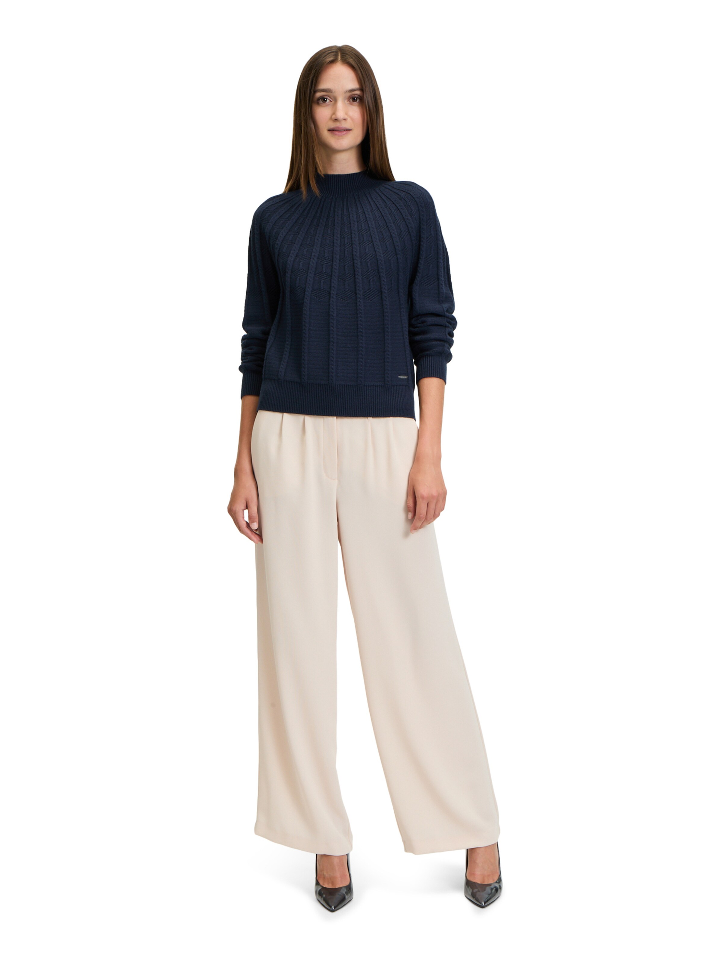 Pull-over Betty & Co en bleu