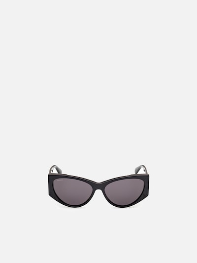 Max Mara Lunettes de soleil 'Maxmara MM0132 Havana/gradient 58/15/135 Women Sunglasses' en 58 en noir, Vue avec produit