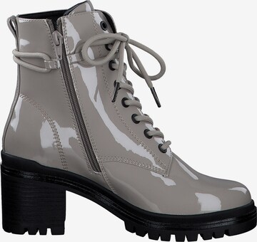 s.Oliver Lace-Up Ankle Boots in Grey