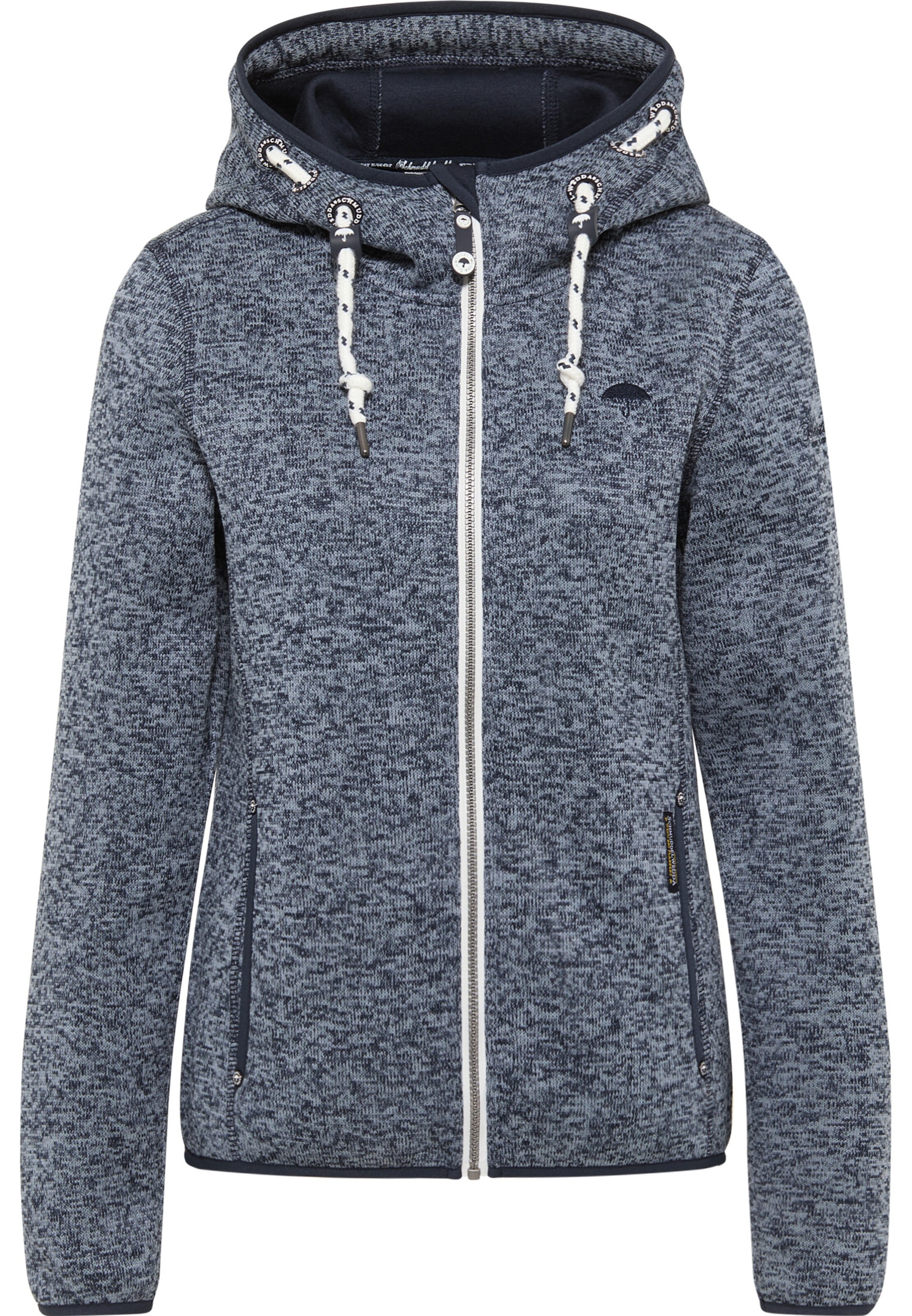 Schmuddelwedda Bluza polarowa w kolorze szary: przód