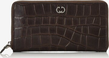 GERRY WEBER Wallet in Brown: front