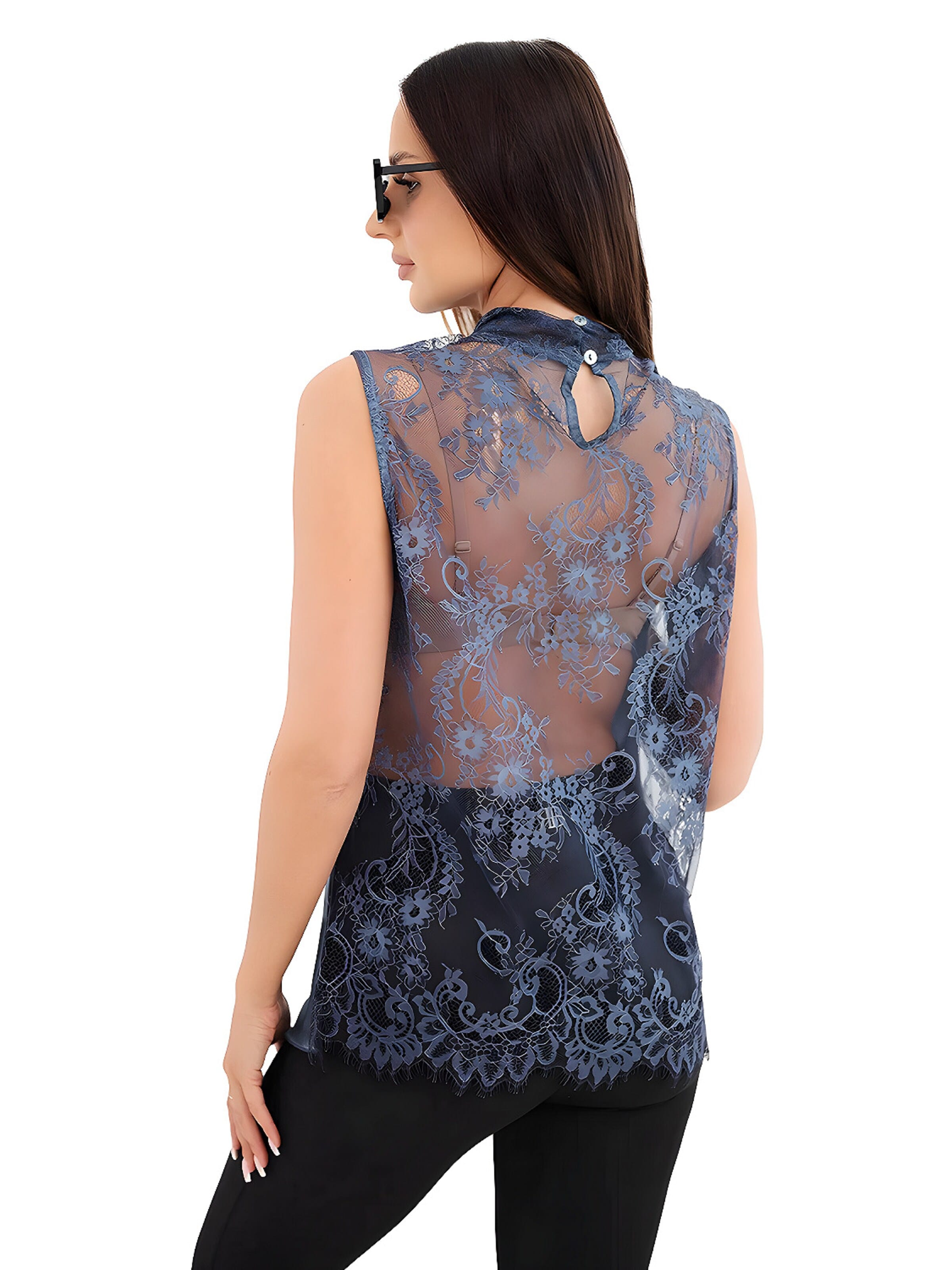 Lumera Bluzka 'Celia' w kolorze niebieski