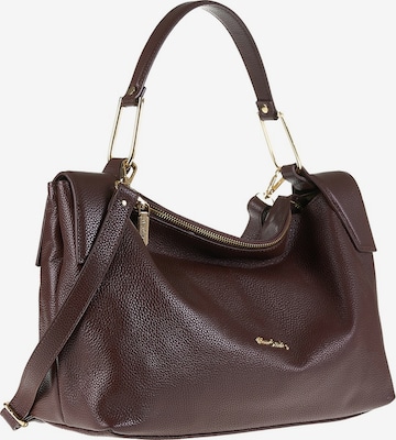 Sac bandoulière 'Erisma Lux' PIERRE CARDIN en marron : devant