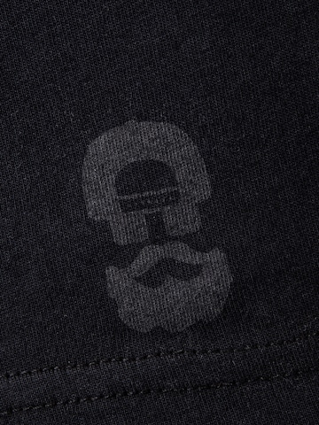 SPITZBUB Shirt 'Günther' in Black