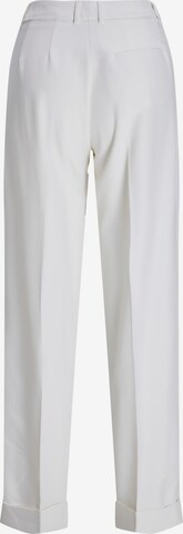 JJXX Loose fit Trousers with creases 'MARY' in White