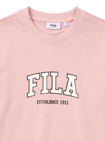 FILA Sweatshirt 'RIFREDI regular graphic crewneck sweatshirt'‌‌‌‌‌‌‌‌ in Pink