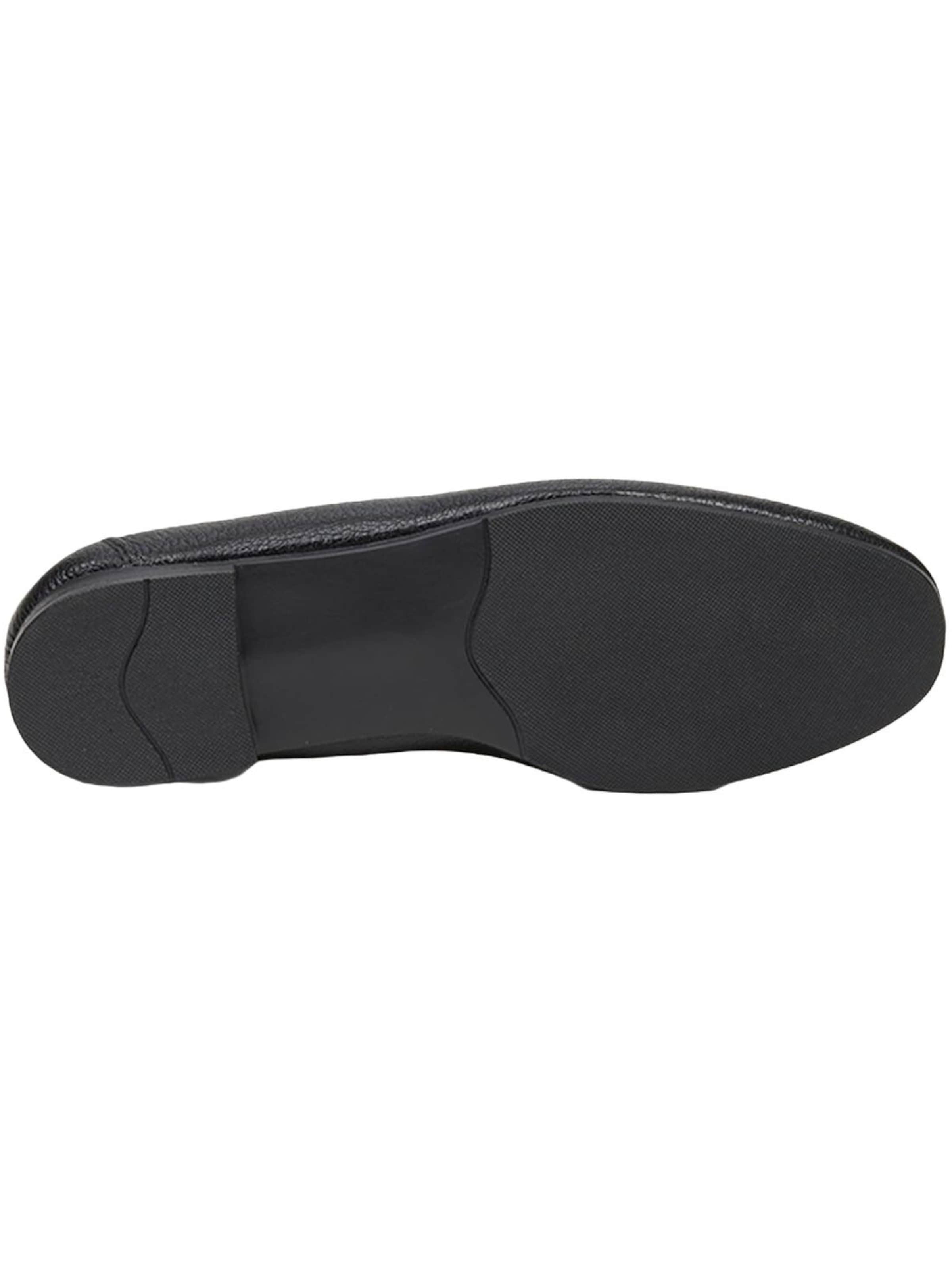 Mocassin 'Slipper' Desa en noir