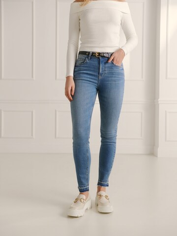 Coupe slim Jean 'Eve' Guido Maria Kretschmer Women en bleu : devant