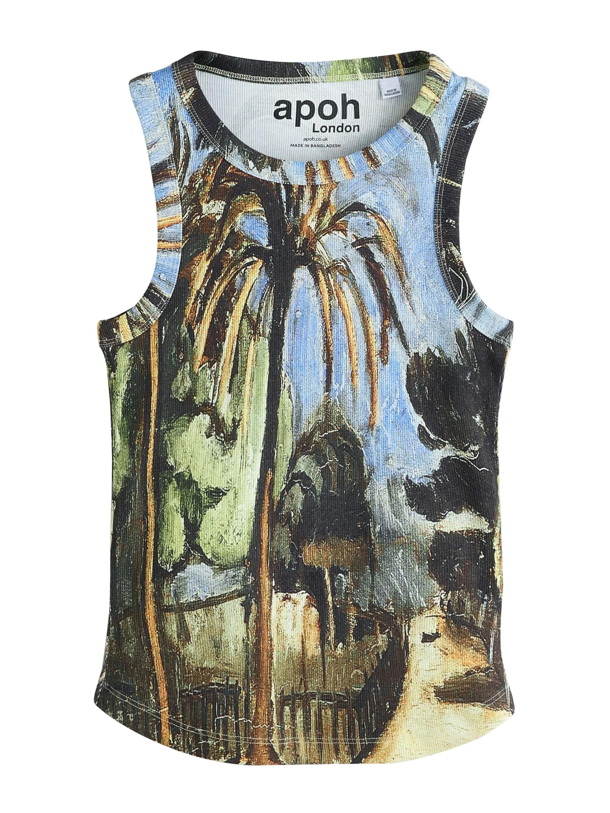 Next Топ 'Monet Licence' в Синий: спереди