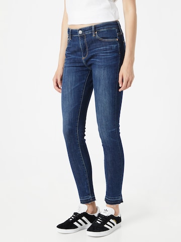 AG Jeans Skinny Jeans 'FARRAH' in Blauw: voorkant