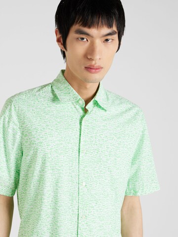 BOSS Regular fit Button Up Shirt 'Rash' in Green