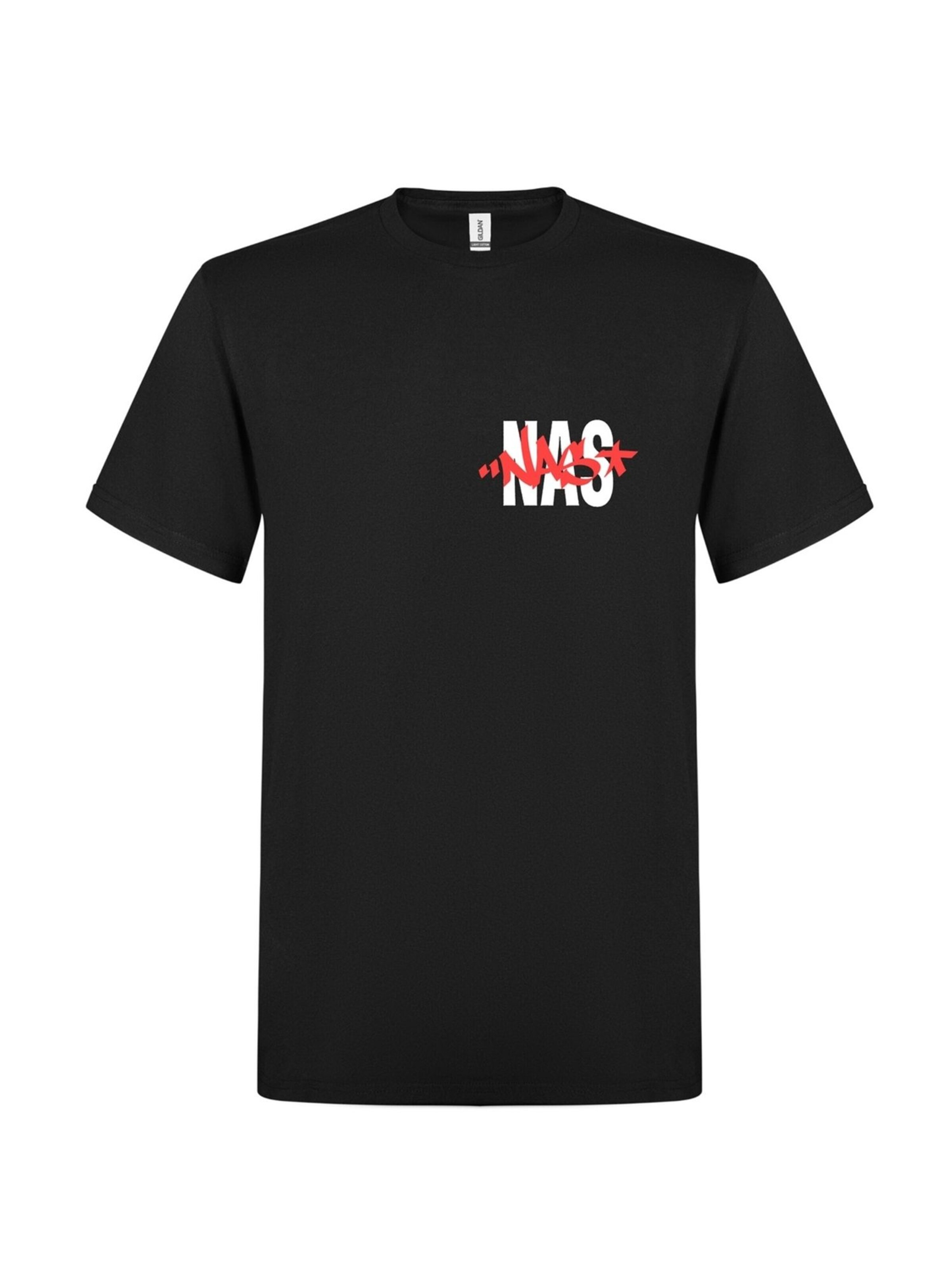 NAS Shirt 'Wy Tang'‌‌‌‌‌‌‌ in Schwarz: Vorderseite