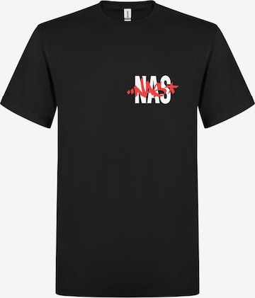 T-Shirt 'Wy Tang' NAS en noir : devant