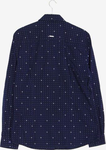 BRUNO BANANI Button Up Shirt in M in Blue