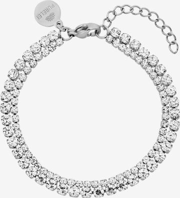 PURELEI Armband 'Festive' in Silber: Vorderseite