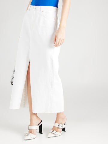 ONLY Skirt 'PIA' in White: front