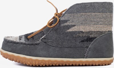 Botine 'Torrey' Minnetonka pe bej / gri, Vizualizare produs