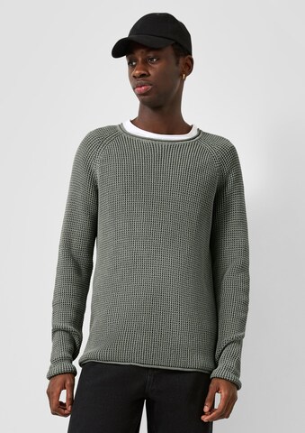 QS Sweater in Green: front