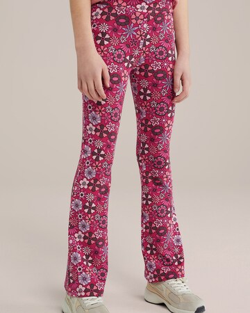 évasé Leggings WE Fashion en rose