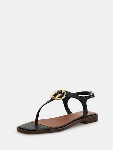 GUESS T-Bar Sandals 'Miry' in Black