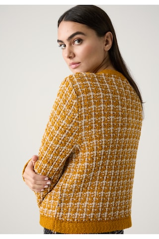 MORE & MORE Knit Cardigan in Yellow