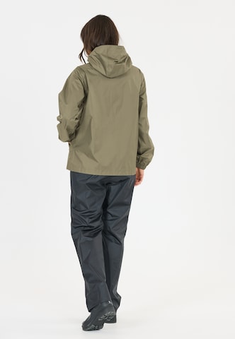Weather Report Weatherproof jacket 'Pack'way' in Green