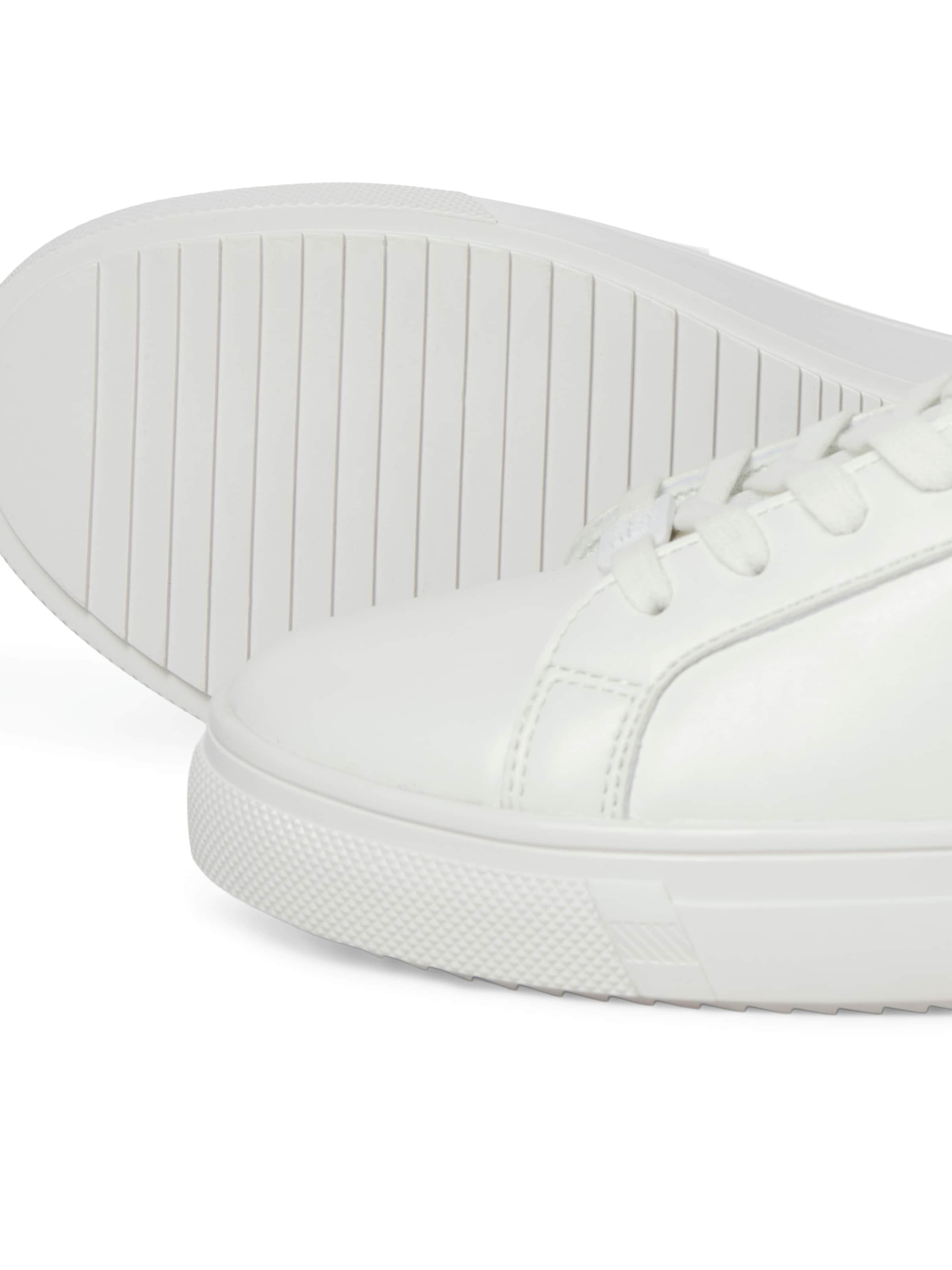JACK & JONES Platform trainers 'JFWLANCASTER' in White