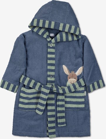 STERNTALER Bathrobe 'Emmilius' in Blue: front