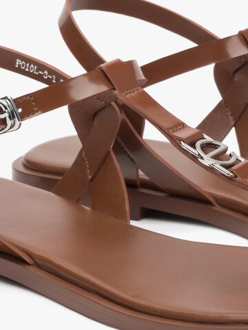 Séparateur d'orteils '010-3' Estro en marron