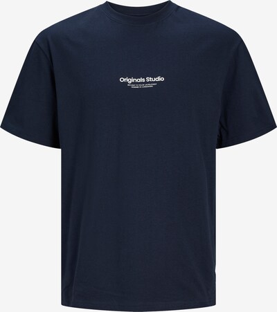 JACK & JONES T-Shirt 'Vesterbro' en marine / blanc, Vue avec produit