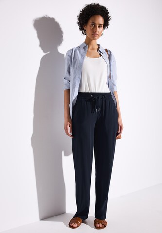 STREET ONE Wide leg Pants in Blue