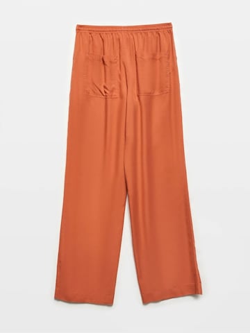 Wide Leg Pantalon Dilvin en orange