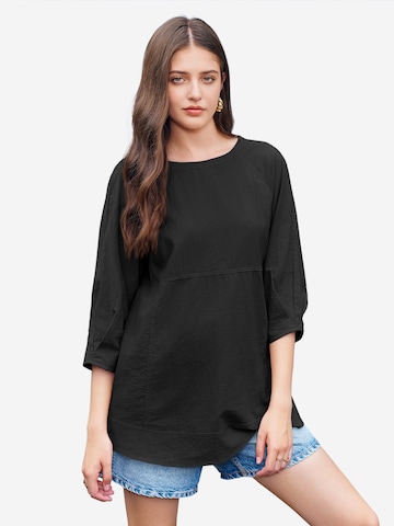 Imily Bela - Blusa en negro: frente