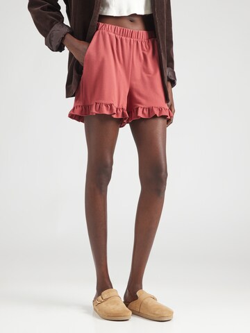 VERO MODA - Loosefit Pantalón 'VMANINA' en rojo: frente