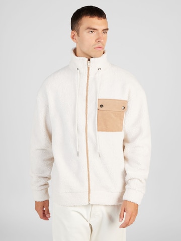 Denim Project Between-Season Jacket in White: front