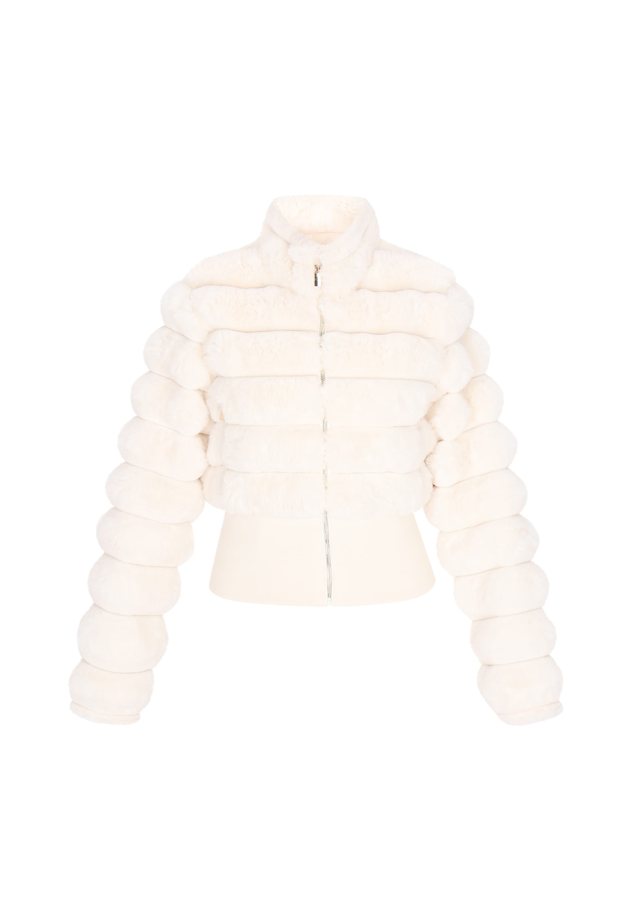 faina Übergangsjacke in Weiß: Vorderseite