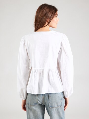 PIECES Blouse 'PCJolly' in White