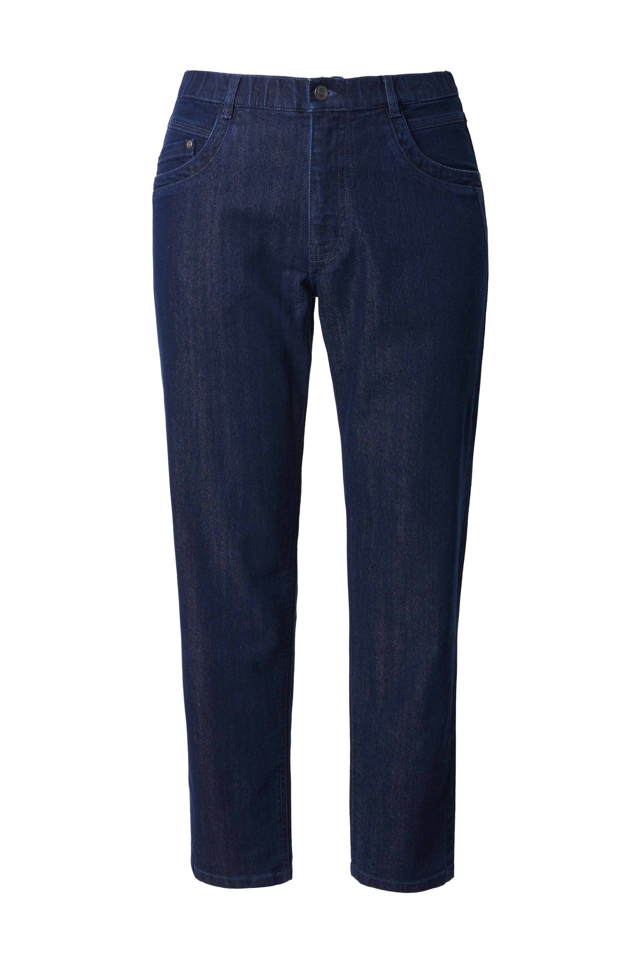 LAURASØN Tapered Jeans in Blauw: voorkant
