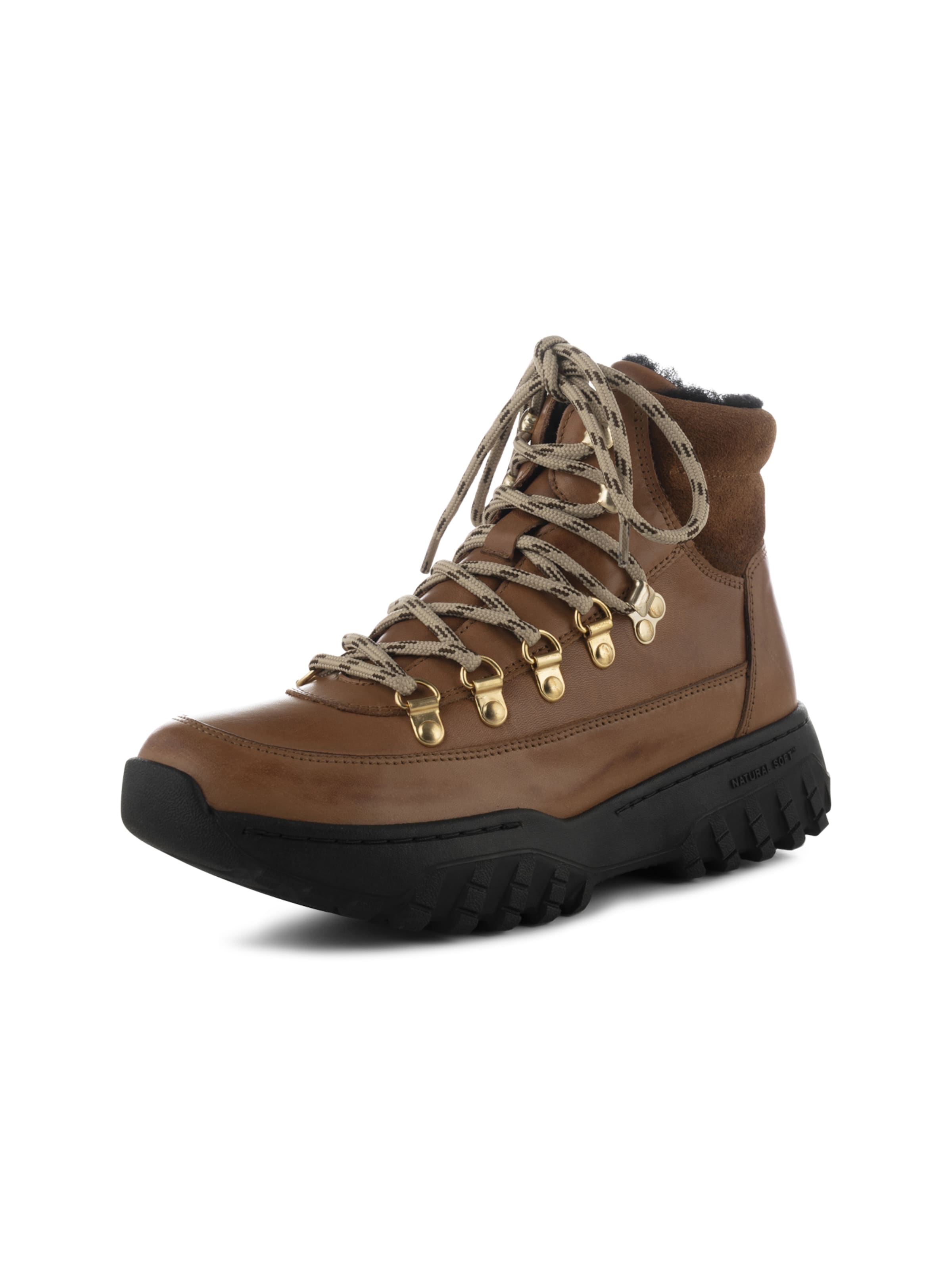 WODEN Boots 'Iris' in Beige: Vorderseite