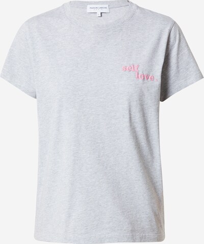 Maison Labiche T-Shirt in graumeliert / rosa, Produktansicht